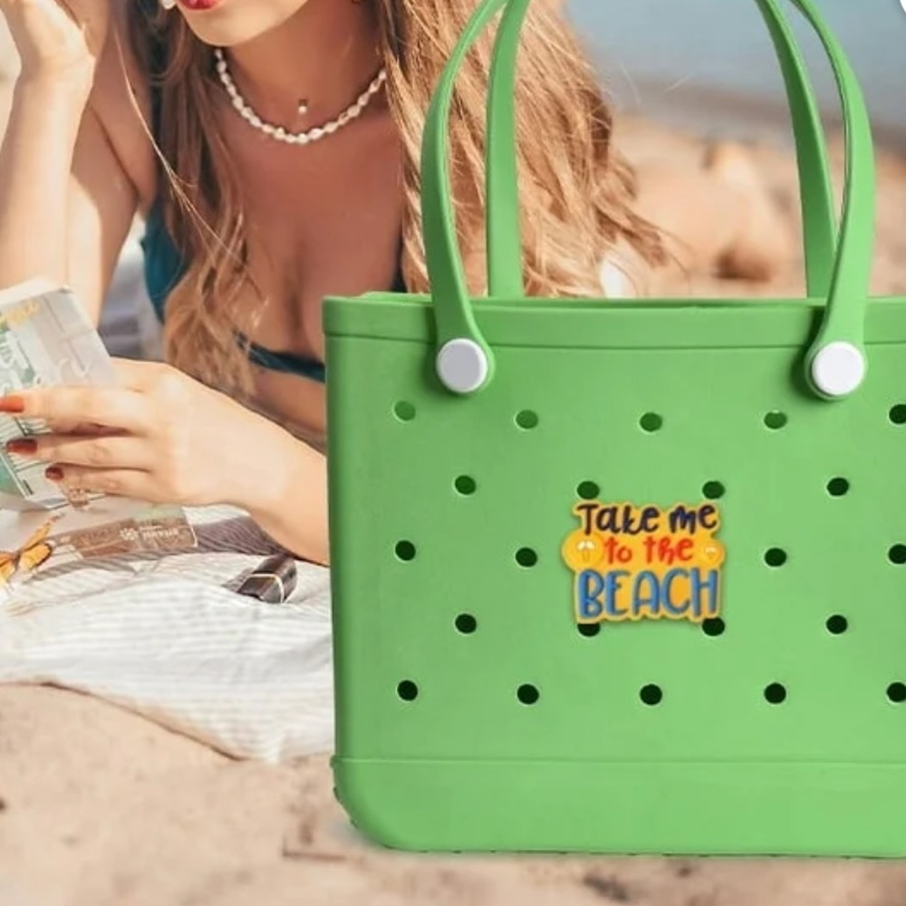 Charms Take Me to The Beach Bogg Bag Charm -new - Picture 3 of 6